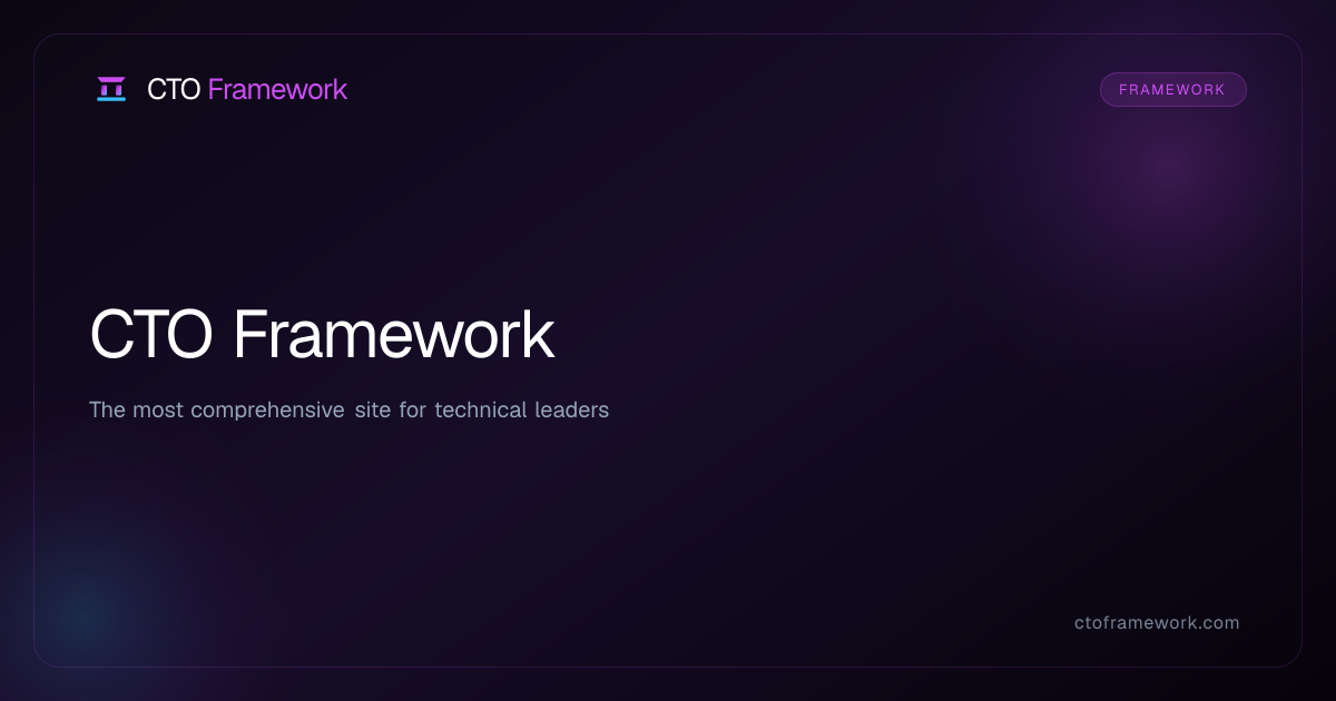 Blogs & Newsletters - CTO Framework
